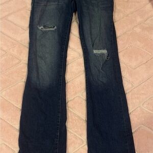 True Religion Dark Blue Boot Cut Jeans